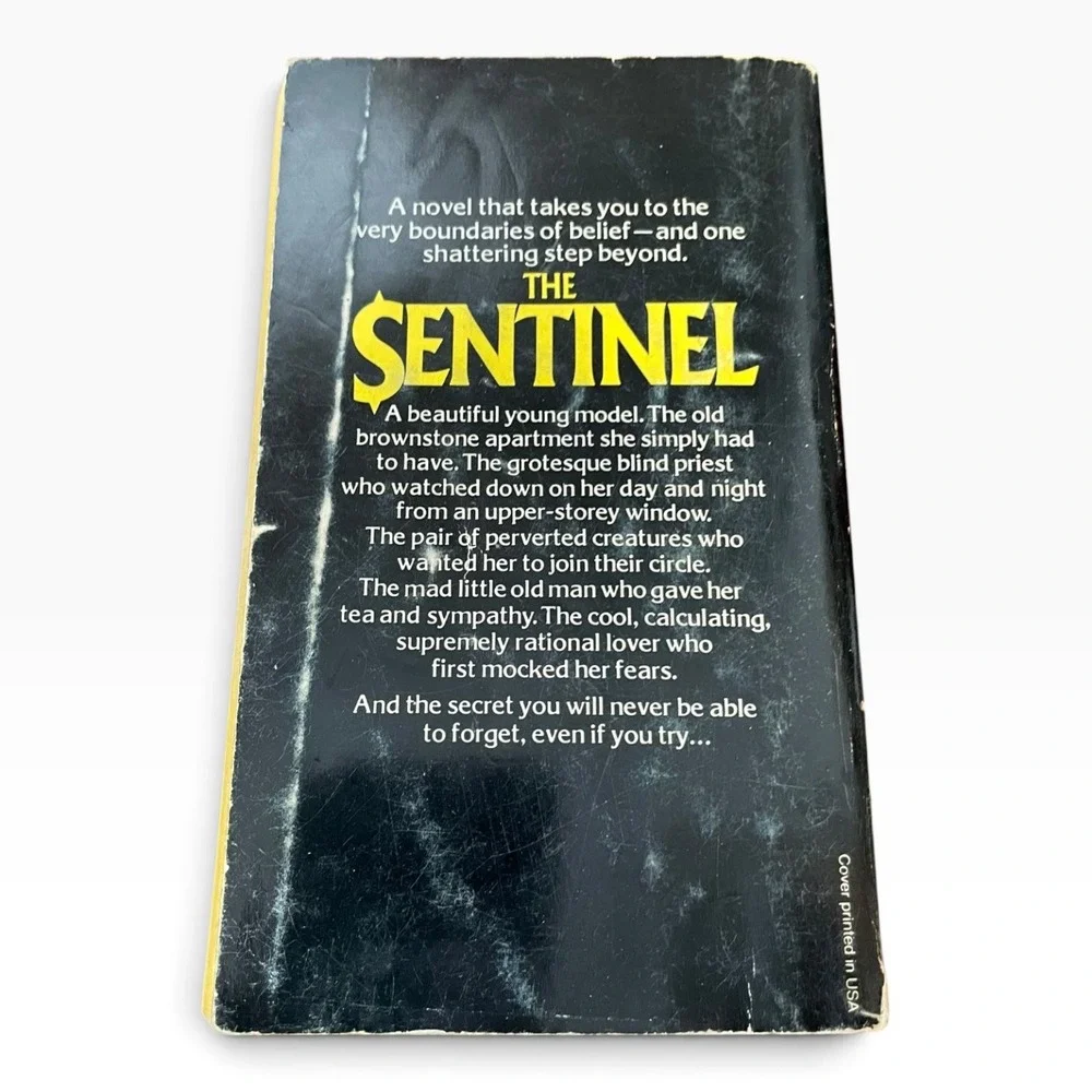 The Sentinel by Jeffrey Konvitz 1977 Ballantine Books Vintage Paperback Horror